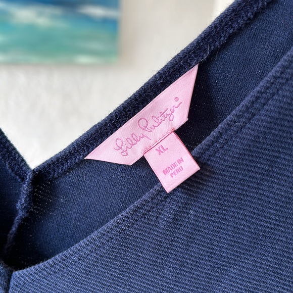 Lilly Pulitzer A Line Textured Dress - Picture 3 of 4